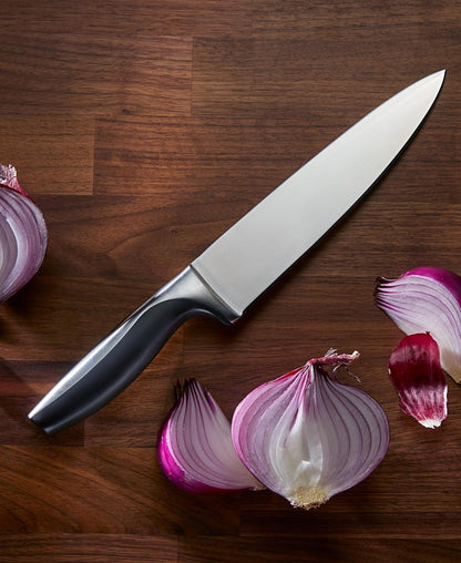 Avondale (12-PC) Built-In Sharpener Kitchen Knife Block Set with Steak Knives, Ergonomic Handles and Sharp Stainless Steel Professional Chef Knife Set