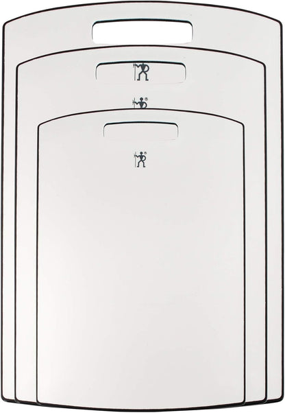 3-pc Plastic Cutting Board Set - Grey
