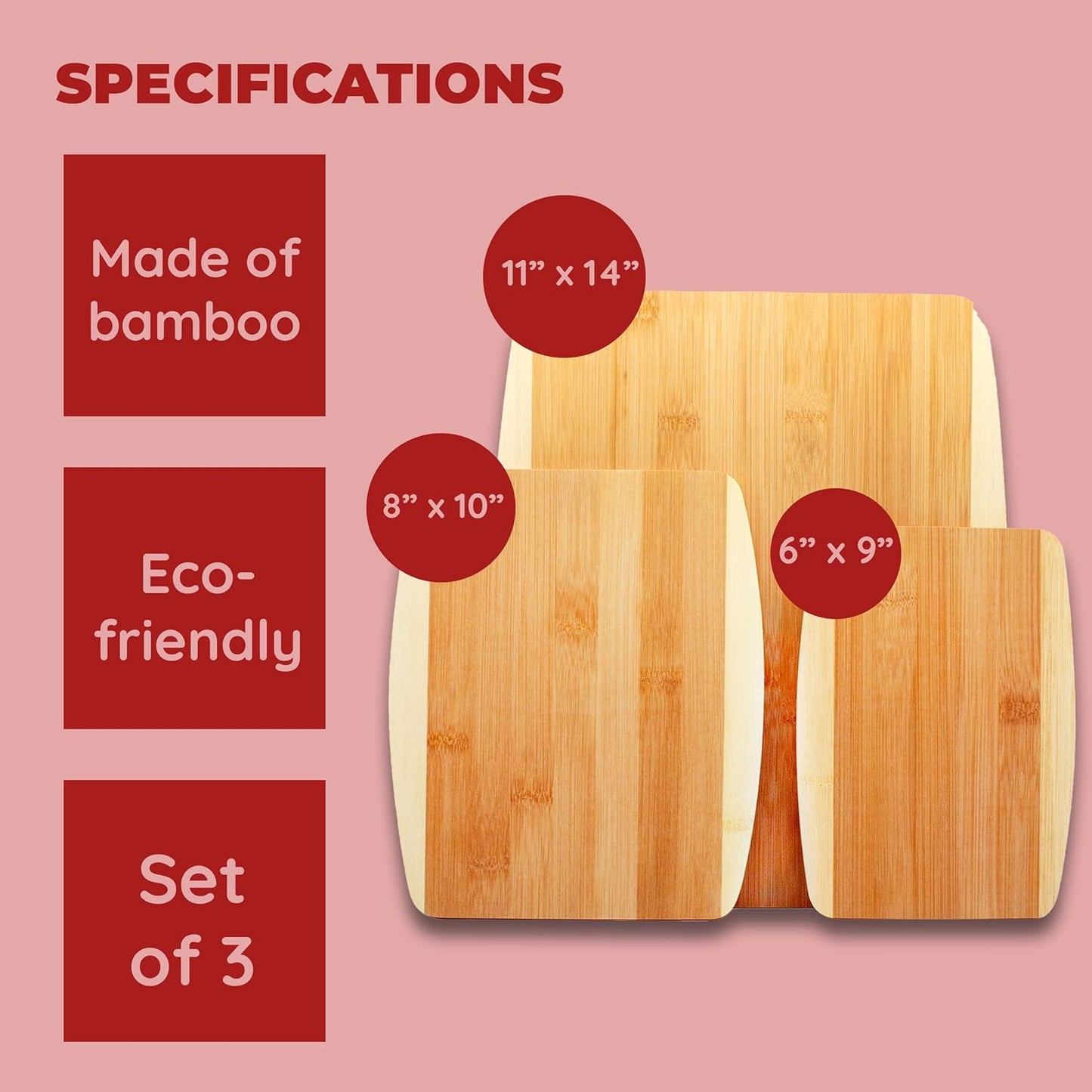 Mini Bamboo Cutting Board – 6 x 9 Inch Small Cutting Board for Easy Storage | Perfect Bar Prep Board for Garnishes, Snacks & Quick Kitchen Tasks | Compact, Durable, Sustainable Bamboo