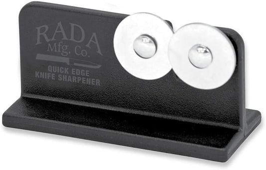Quick Edge Knife Sharpener (R119) | 3.5" x 2" Stainless Steel Wheels