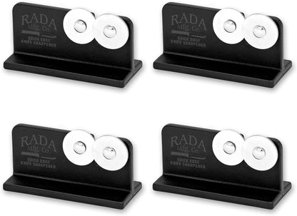 Quick Edge Knife Sharpener (R119) | 3.5" x 2" Stainless Steel Wheels