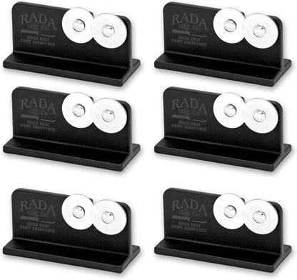 Quick Edge Knife Sharpener (R119) | 3.5" x 2" Stainless Steel Wheels