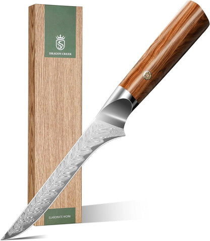 Chef Boning Knife | Full Tang Deboing Fruit Potato Knife