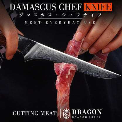 Chef Boning Knife | Full Tang Deboing Fruit Potato Knife