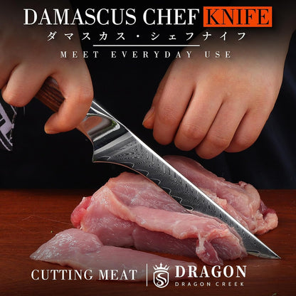 Chef Boning Knife | Full Tang Deboing Fruit Potato Knife