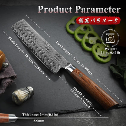 Chef Boning Knife | Full Tang Deboing Fruit Potato Knife