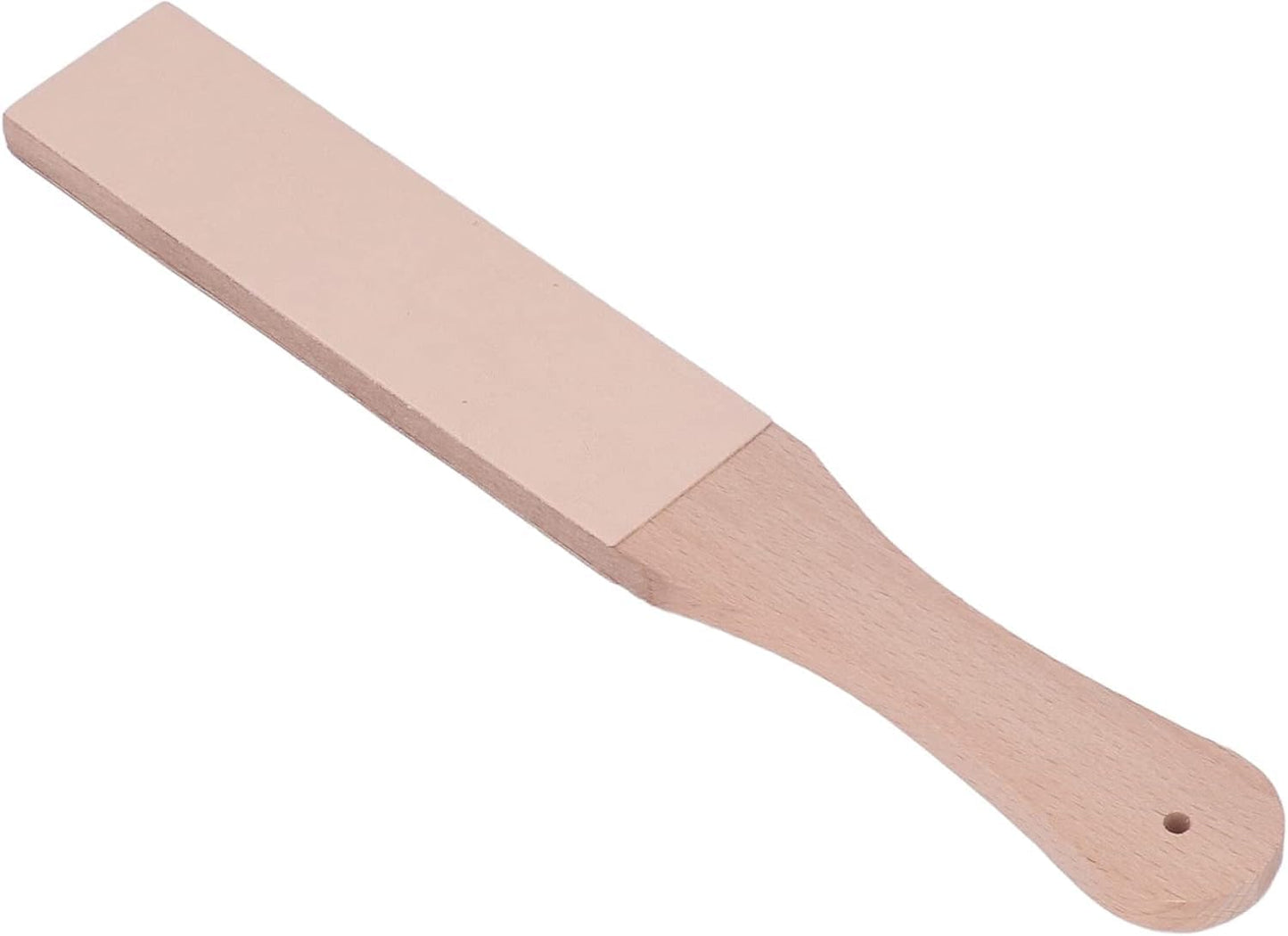 Double Sided Leather Strop Kit, Knife Strop Leather Strop Knife Stropping Block for Woodworking Sharpening Honing Knives Leather Knife Sharpening Polishing(#01)