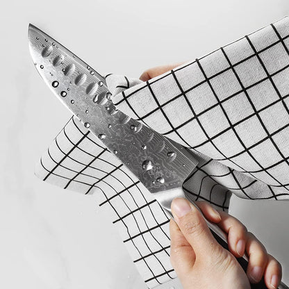 Kitchen Knife Japanese Damascus Santoku Knife 7 Inch