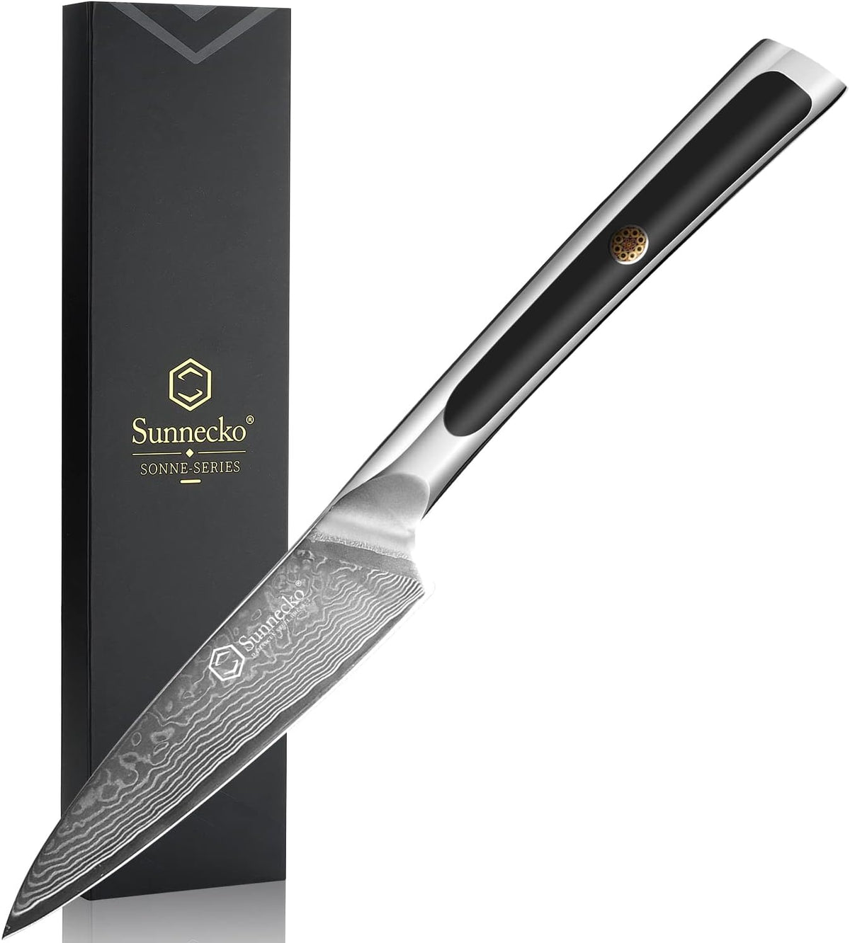 Kitchen Knife Japanese Damascus Santoku Knife 7 Inch