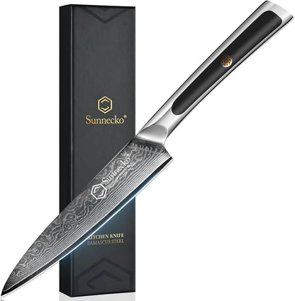 Kitchen Knife Japanese Damascus Santoku Knife 7 Inch
