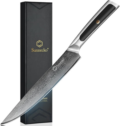 Kitchen Knife Japanese Damascus Santoku Knife 7 Inch