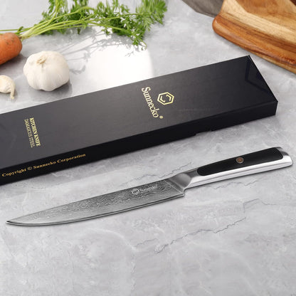 Kitchen Knife Japanese Damascus Santoku Knife 7 Inch