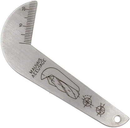 118 Degree Drill Bit Angle Gauge Drill Bit Sharpening Gauge Drill Sharpening Gauge Grinding Angle Drill Protractor Stainless Steel Angle Drill Sharpening Tool