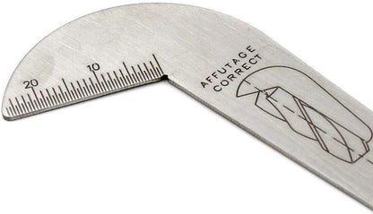 118 Degree Drill Bit Angle Gauge Drill Bit Sharpening Gauge Drill Sharpening Gauge Grinding Angle Drill Protractor Stainless Steel Angle Drill Sharpening Tool