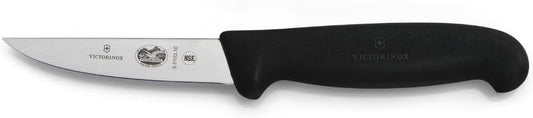 Fibrox 4-Inch Paring Knife with Straight Edge, Black | Professional Swiss Made Kitchen Utility Knife, Ideal for Peeling and Trimming Fruit or Vegetables, NSF Approved