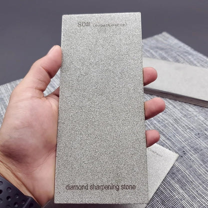 Diamond Sharpening Stone Professional Diamond Knife Sharpener Plate Honing Whetstone for Knives Chisel (SET-B)