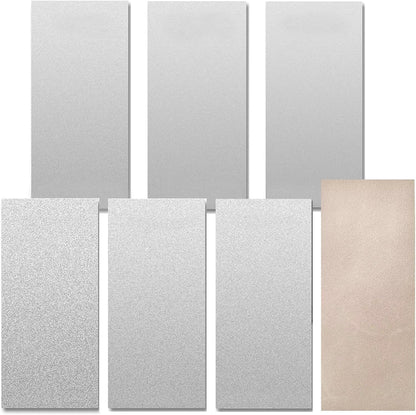 Diamond Sharpening Stone Professional Diamond Knife Sharpener Plate Honing Whetstone for Knives Chisel (SET-B)