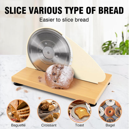 Manual Bread Slicer Adjustable Thickness for Homemade Sourdough