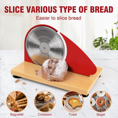 Manual Bread Slicer Adjustable Thickness for Homemade Sourdough