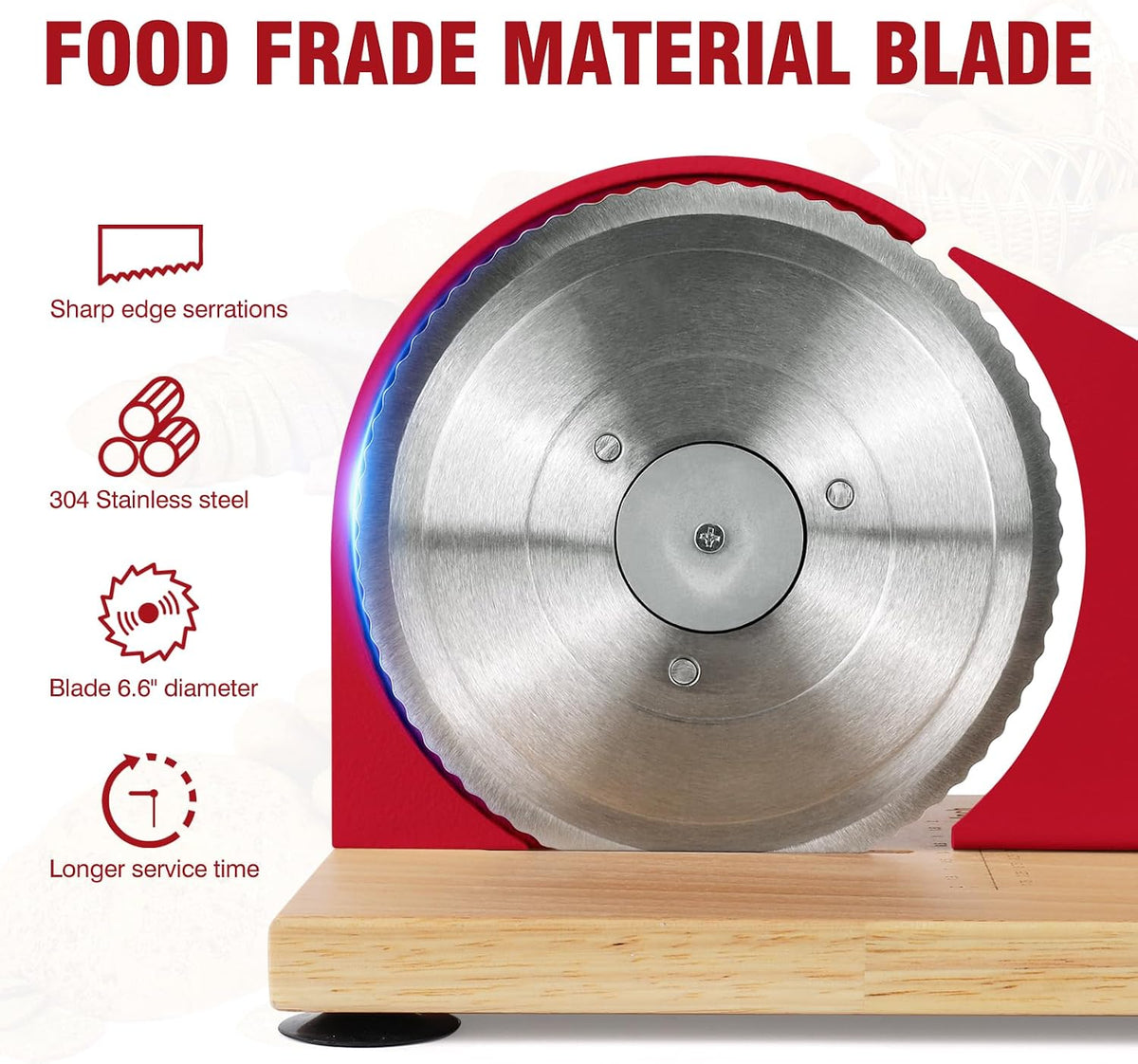 Manual Bread Slicer Adjustable Thickness for Homemade Sourdough