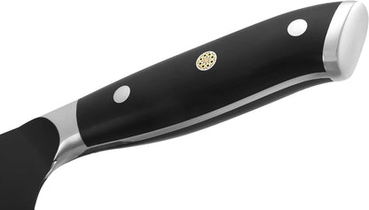 Titanium Noir Nakiri Knife – 6.7-Inch Professional Vegetable Chef Knife | 5Cr15MoV Stainless Steel Blade with Black Titanium Coating | Ergonomic G10 Handle | Kitchen Knife in Gift Box