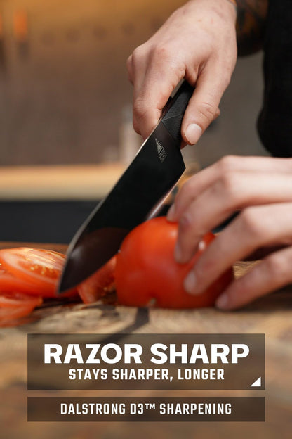 8" Chef Knife - Titanium Nitride Coated Steel