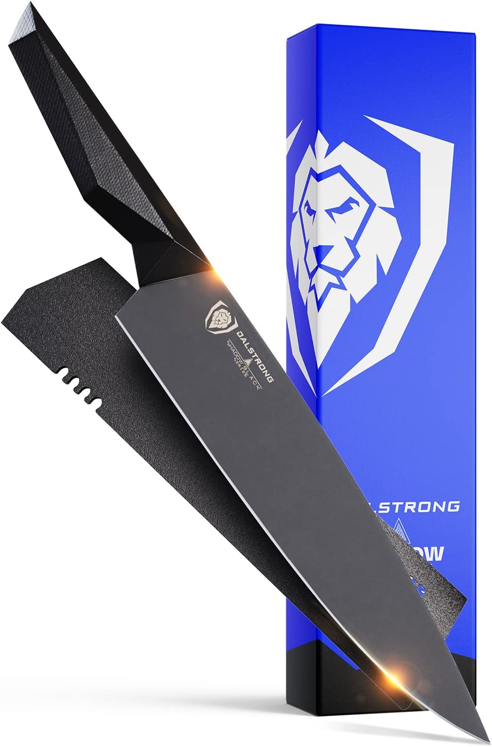 8" Chef Knife - Titanium Nitride Coated Steel