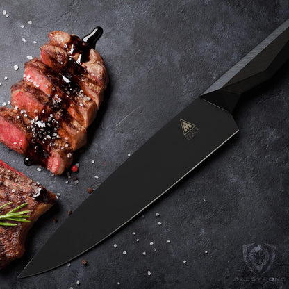 8" Chef Knife - Titanium Nitride Coated Steel