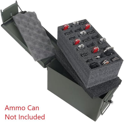24-Knife Military-Grade Foam - .50 Cal Can Not Included