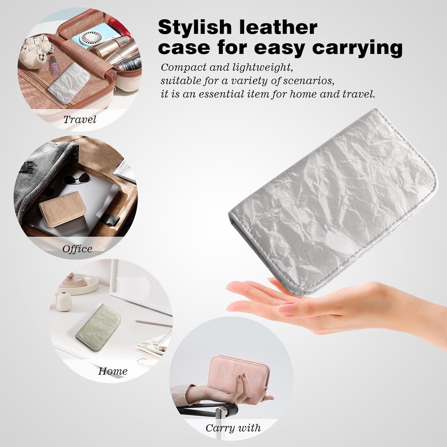 Manicure Pedicure Set, Nail Clipper Set 10-Piece Set Professional Manicure Kit Nail Kit with Portable Brown Travel Case Gift for Men Boyfriend Parent