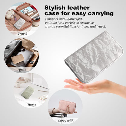 Manicure Pedicure Set, Nail Clipper Set 10-Piece Set Professional Manicure Kit Nail Kit with Portable Brown Travel Case Gift for Men Boyfriend Parent