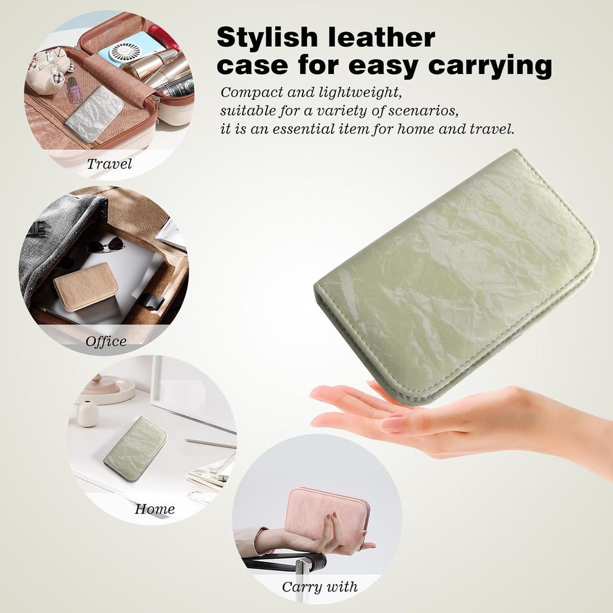 Manicure Pedicure Set, Nail Clipper Set 10-Piece Set Professional Manicure Kit Nail Kit with Portable Brown Travel Case Gift for Men Boyfriend Parent