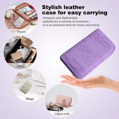 Manicure Pedicure Set, Nail Clipper Set 10-Piece Set Professional Manicure Kit Nail Kit with Portable Brown Travel Case Gift for Men Boyfriend Parent