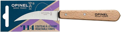 No. 114 Essential Vegetable Knife, Hornbeam Wood (Red)
