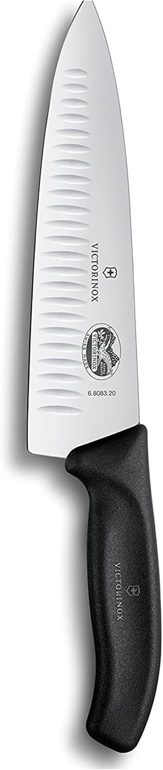 Swiss Classic 8-Inch Chef's Knife with Granton Edge