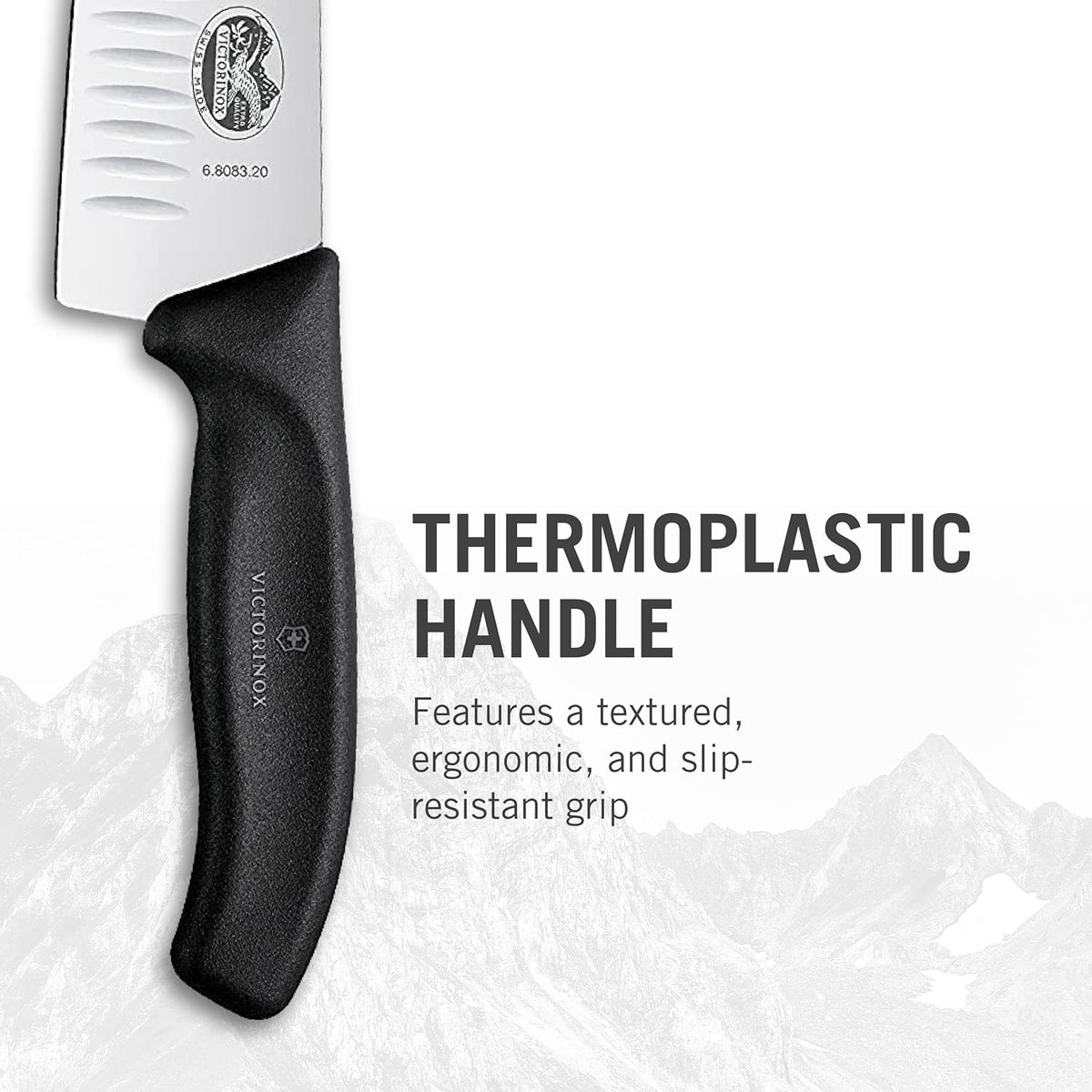 Swiss Classic 8-Inch Chef's Knife with Granton Edge
