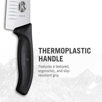 Swiss Classic 8-Inch Chef's Knife with Granton Edge