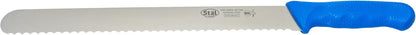 12" Wavy Edge Slicer, Blue PP Hdl, Straight