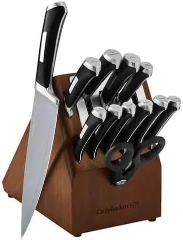 Precision SharpIN Nonstick 13-Piece Cutlery Set With Self Sharpening Block