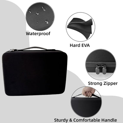 Knife Display Case, 57+ Folding Knife Holder, Pocket Knives Collection Storage Organizer Box, Multitool Knives Carrying Case for Men Survival Tactical Hunting EDC(Case Only)