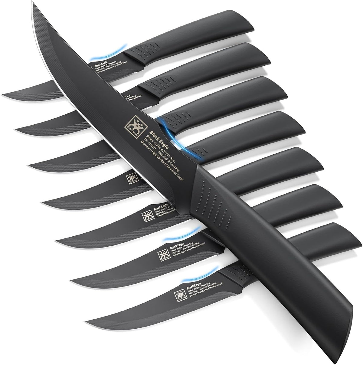 Steak Knives Set of 8, 4.7 Inch Dishwasher Safe Table Knives