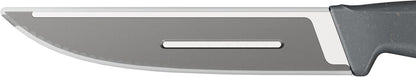 Serrated Steak Knife – German Stainless Steel Blade with Sustainable Wheat Straw Non-Slip Handle – Kitchen Knife for Steak, Vegetables & Pizza – Dishwasher Safe – 4.3 inches