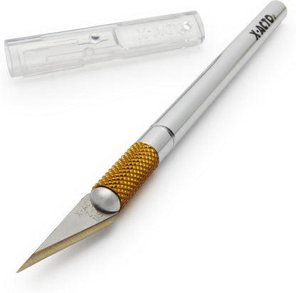 #1 Z-Series Precision Utility Knife, Metal, Silver, Aluminum Handle, Includes Safety Cap - For Precise, Fine Cuts
