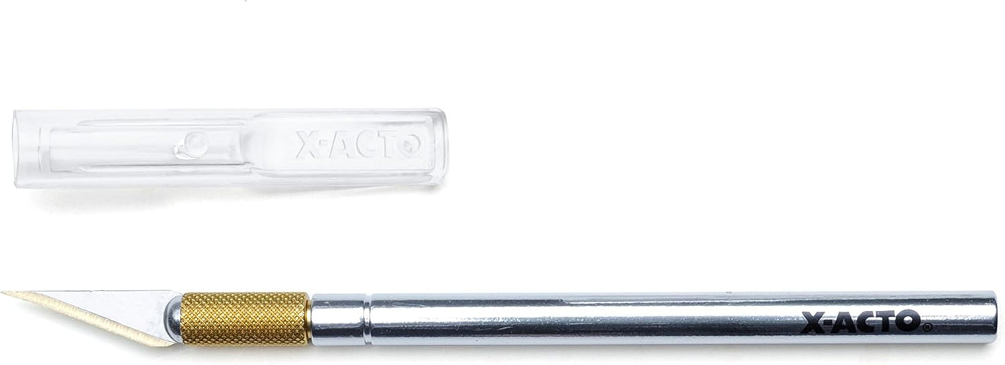 #1 Z-Series Precision Utility Knife, Metal, Silver, Aluminum Handle, Includes Safety Cap - For Precise, Fine Cuts