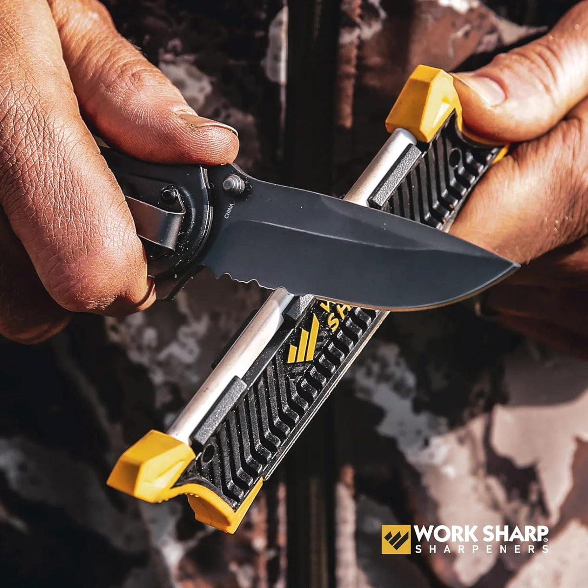 Portable Pocket and Hunting Knife Sharpener, WSGPS-W