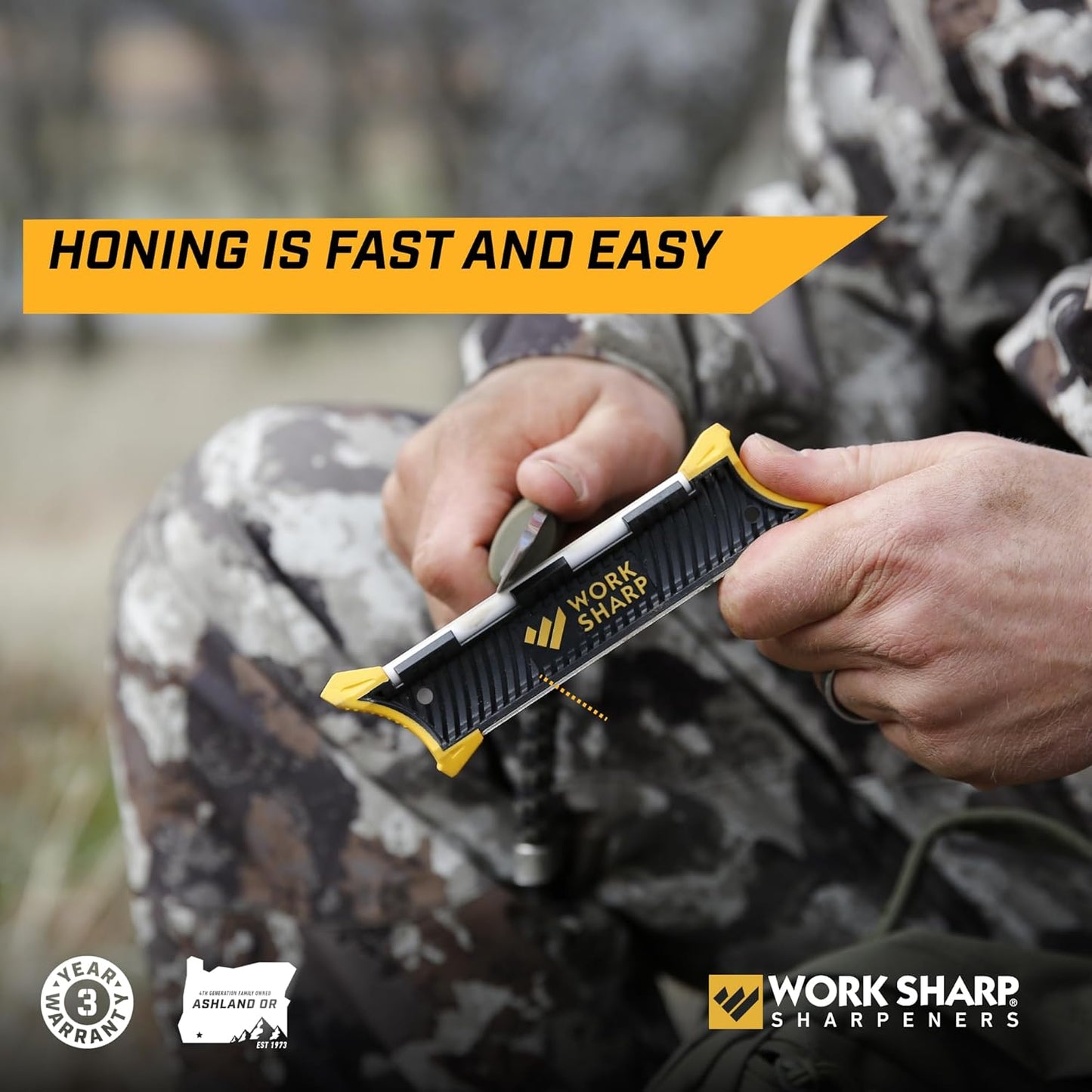 Portable Pocket and Hunting Knife Sharpener, WSGPS-W