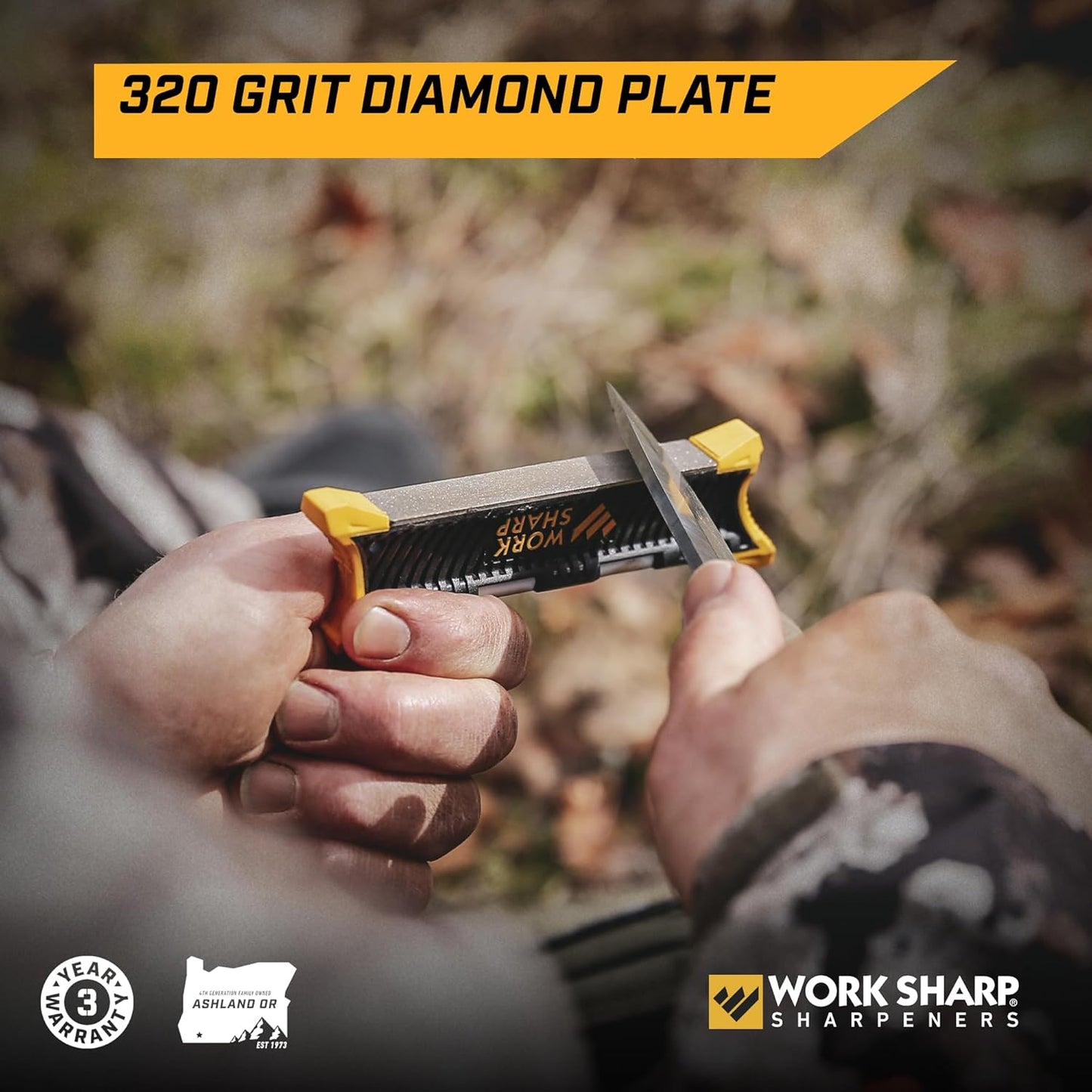 Portable Pocket and Hunting Knife Sharpener, WSGPS-W