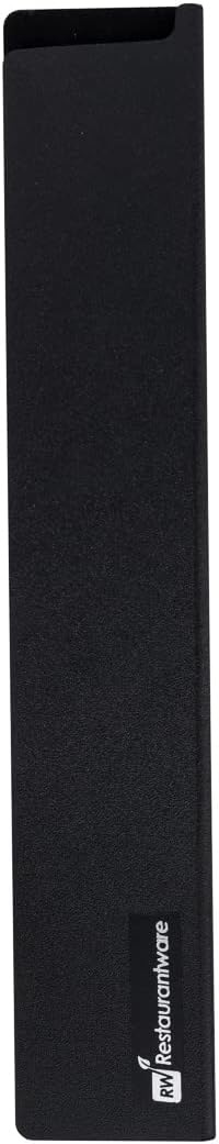 Sensei 12 x 2 Inch Knife Sleeve, 1 Knife Protector - Fits Chef Knife, Felt Lining, Black Plastic Knife Blade Guard, Durable, Cut-Proof