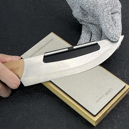 Diamond Sharpening Stone Set, Diamond sharpening plates for Scissors Knives Outdoor Tools From Coarse To Extra Fine (SET-D)