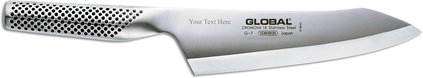Global G-7-7 inch, 18cm Oriental Knife 7" Deba, 7", Stainless Steel